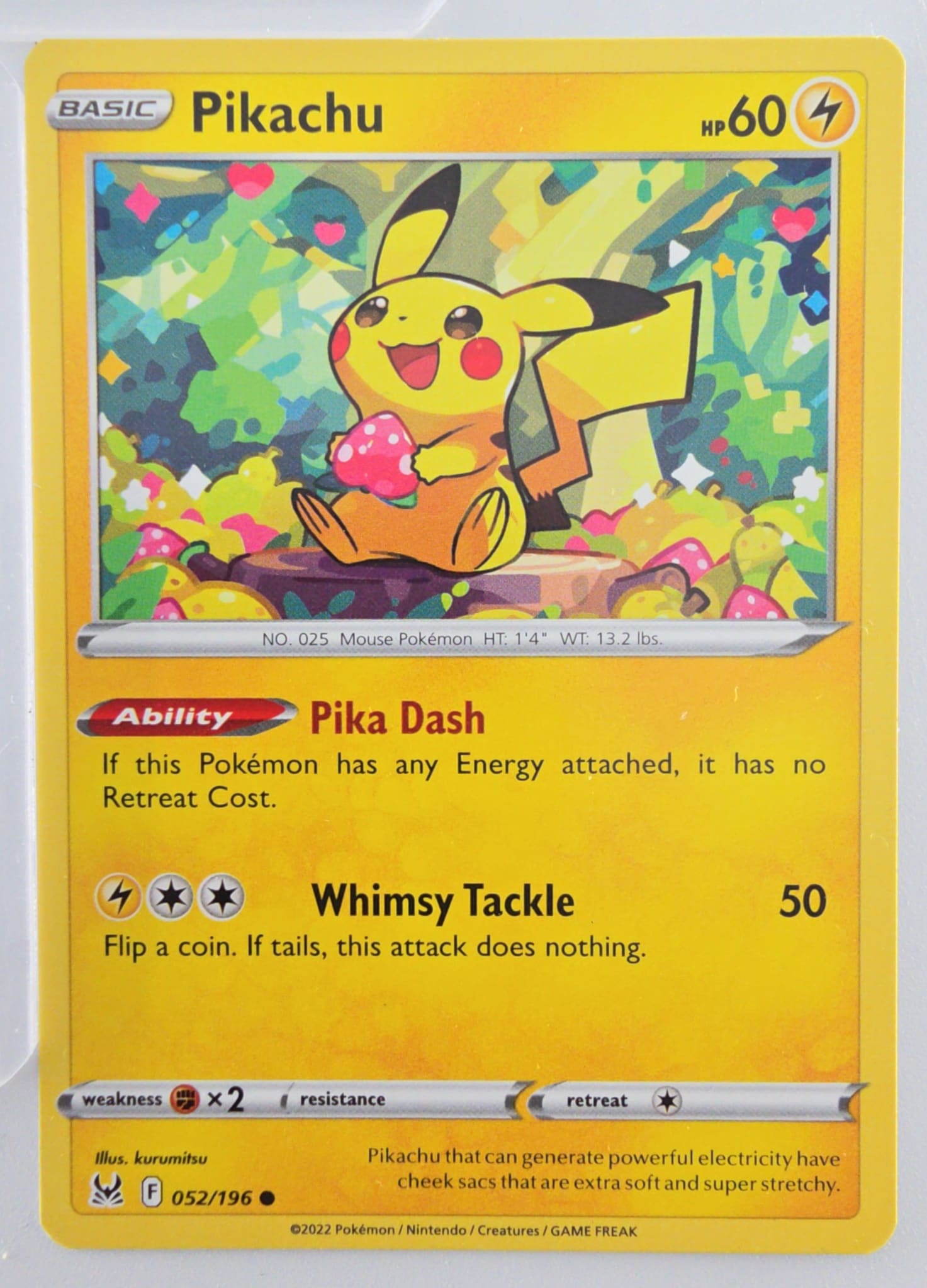 Pikachu front